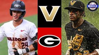 #17 Vanderbilt vs #19 Georgia Highlights G2  2024 College Baseball Highlights
