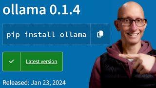 Ollama has a Python library