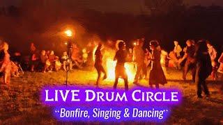 Live Music Las Vegas “DRUM CIRCLE” Bonfire Singing & Dancing PART 2