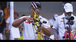 Perebutan Medali Emas Indonesia vs Malaysia Archery Sea Games 2017