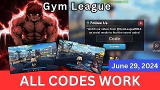 *All CODES WORK* Gym League ROBLOX June 29 2024