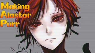 【ASMR】 Making a Catboy Alastor Purr 「Neko Alastor x Listener Audio」