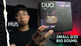 Small Size Big Sound  Atom Duo Speaker Unboxing