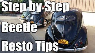 Classic VW BuGs Step By Step Beginners Restoration Beetle Note Guide