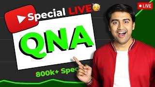  Digital Raj Live 800K+ Special Q&A  Live Channel Checking And Promotion️