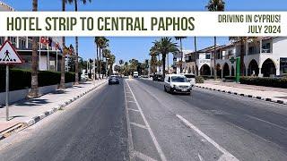 The Hotel Strip To Central Paphos