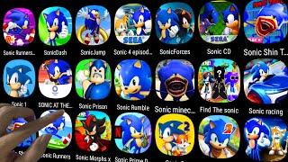 Sonic DashShin Sonic TapesSonic ForcesSonic 2Sonic the Hedgehog 4Sonic RacingSonic Runners....