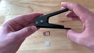 How To Use a Sim Card Cutter From Micro Sim to Nano Sim