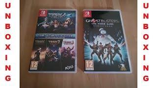 Trine Ultimate Collection Nintendo Switch Unboxing & Ghostbusters Remastered Unboxing