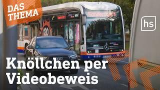 Wiesbaden Frontkameras in Bussen gegen Falschparker  hessenschau DAS THEMA