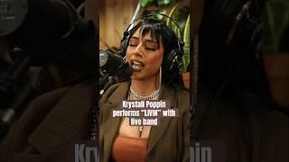 Emotional performance by #KrystallPoppin  #musicdiscovery #liveperformance #liveband #livemusic