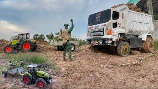 Realistic Rc truck And Tractor.Rc Mini Tractor.Rc Dump Truck.Rc Truck Show…