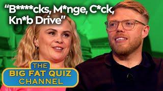 Joanne McNally & Rob Beckett Mash Up Some Filthy Street Names  Big Fat Quiz Of The Year 2022