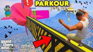 GTA 5 Franklin Triad impossible Mega Ramp Parkour Challenge in GTA 5