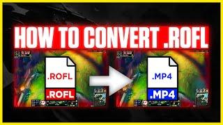 How to convert your League of Legends replay ROFL file to video online