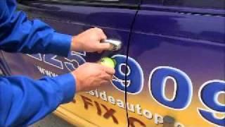 Rons Mythbusters #1 Opening a car with a tennis ball