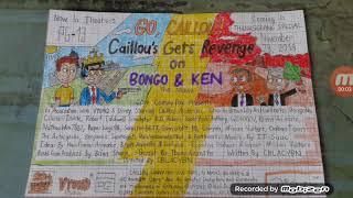 Caillous Gets Revenge on Bongo & Ken the movie Poster