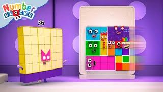 @Numberblocks - Learn Making Patterns and Shapes  Full episodes  Learn to Count