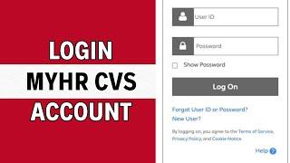 How to login to MyHR CVS Employee Portal 2024