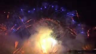 London Fireworks on New Years Day 2008 - New Year Live - BBC One