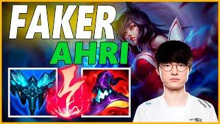 FAKER AHRI MID GAMEPLAYSEASON 12 LEAGUE OF LEGENDS