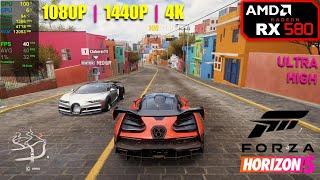 RX 580  Forza Horizon 5 - 1080p 1440p 4K - High & Ultra