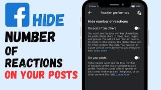 How to Hide Number of Reactions Likes on Facebook 2023 Guide