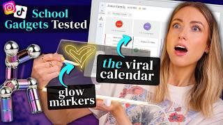 Testing Viral AMAZON GADGETS for SCHOOL... whats actually worth buying??