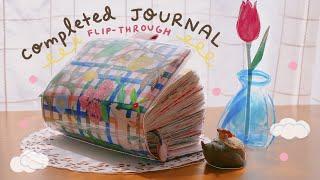 Completed Journal Flip-Through   Hobonichi Techo JAN-JUNE 2022  Rainbowholic