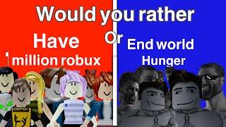 Roblox WOULD YOU RATHER