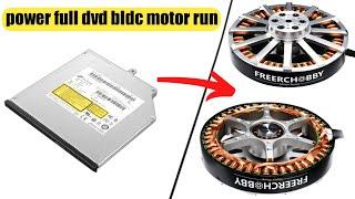 How to run old dvd player bldc motor  High speed BLD motor   hdd motor run  Brushless motor run