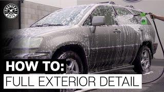 Fully Deep Cleaning a FILTHY Cars Exterior in Under 4 Hours - Chemical Guys