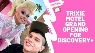 WE GOT INVITED TO THE TRIXIE MOTEL GRAND OPENING FOR DISCOVERY+