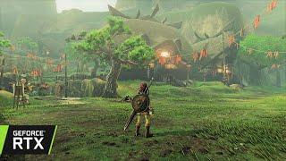 4K Zelda Breath Of The Wild  Seek Out Impa Walkthrough  Ultra Graphics ReShade RTGI  RTX 3070