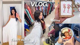 come thrift with me for my Eras tour outfit VLOG