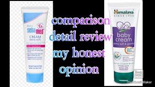 Sebamed VS Himalaya baby cream.. Review.. comparison and my opinion