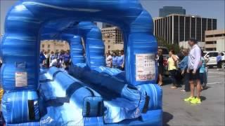 Higginbotham Does Slip-and-Slide Ice Bucket Challenge