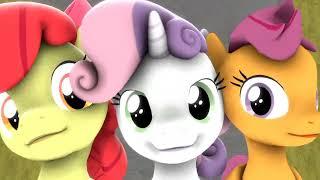 Cutie Mark Crusaders Gives You Kisses 