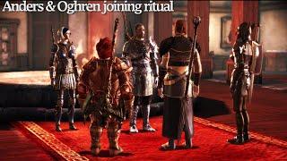 Dragon Age Origins  Awakening - Anders & Oghren joining ritual