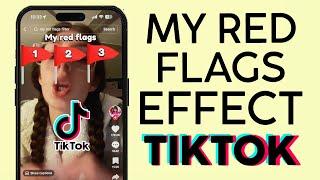 How To Create The Red Flag Filter Trend Video On Tiktok In Under 2 Minutes