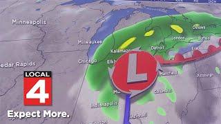 Tracking possible severe weather next week in Metro Detroit