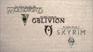 The Elder Scrolls III - V Main Themes - Morrowind Oblivion Skyrim