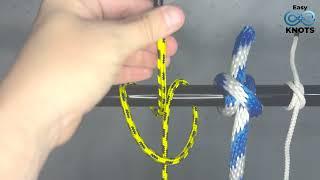 Easy KNOTS - Como Hacer el NUDO BALLESTRINQUE #nudos #knots