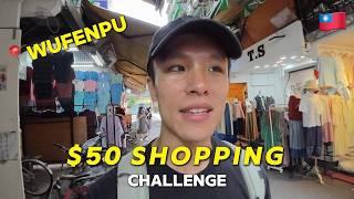 $50 Clothing Haul in Taipeis CHEAPEST market  Wufenpu