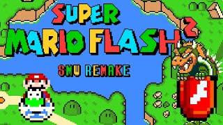 Super Mario Flash 2 SMW Remake 2021  Complete Playthrough