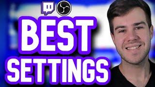 BEST OBS Studio Settings For Twitch Streaming & Recording  EASY 2023 Guide