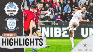 Swansea City v Preston North End  Extended Highlights