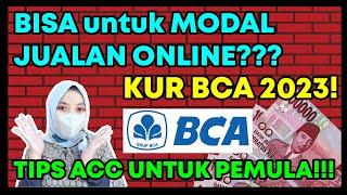 CARA ACC PINJAMAN KUR BCABISA UNTUK MODAL JUALAN ONLINE  CARA MENGAJUKAN PINJAM DANA KUR BCA 2023