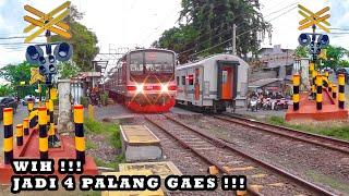 UPDATE Jadi 4 Palang  Palang Kyosan Di Perlintasan Kereta Api JPL 38 Kini Makin Keren  Tapi...