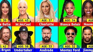 Age Comparison WWE Couples Who Are Married In Real Life Part- 2